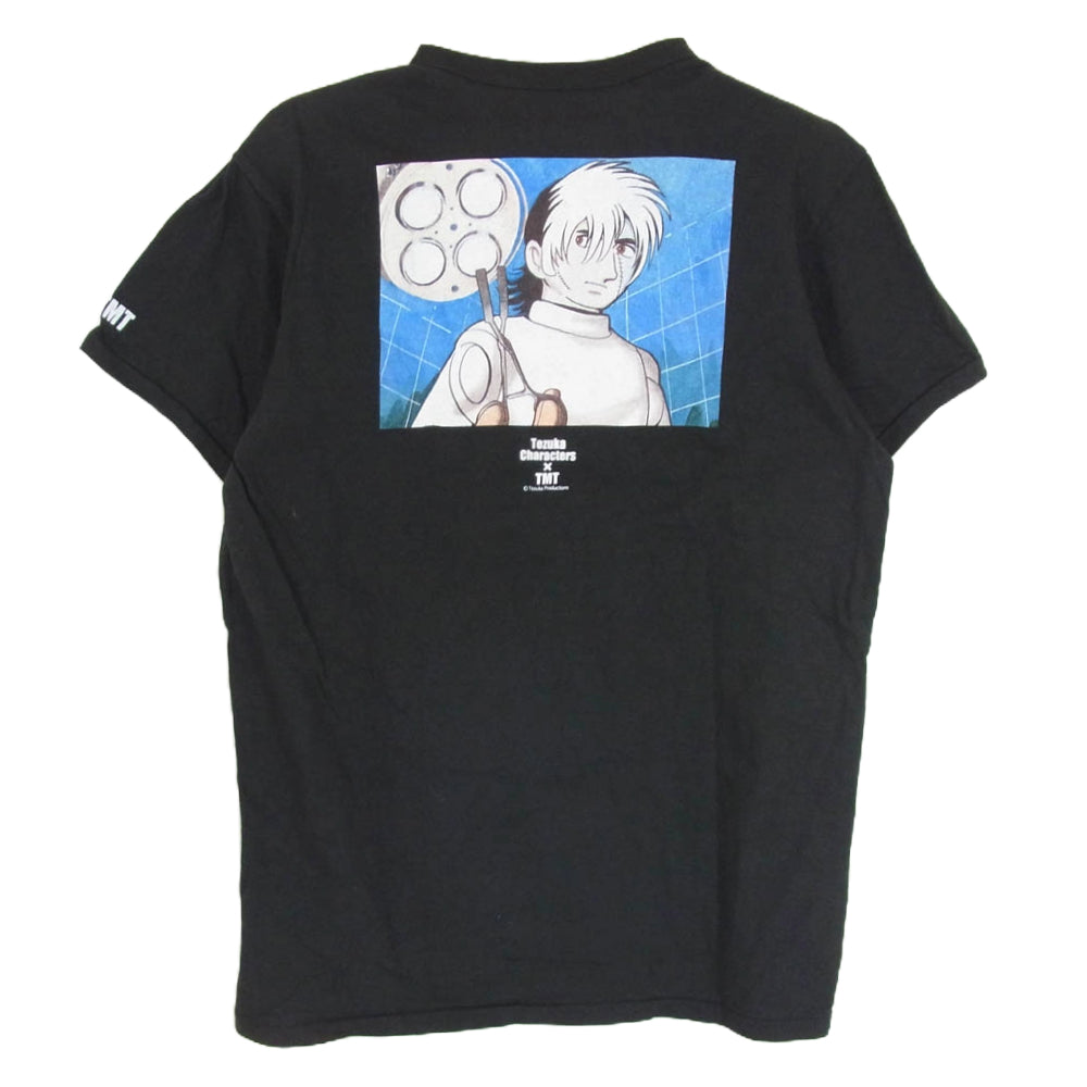 TMT ティーエムティー TCS-F19TP02 TEZUKA CHARACTERS 20周年記念 ブラック ジャック 半袖 Tシャツ ブラック系 L【中古】