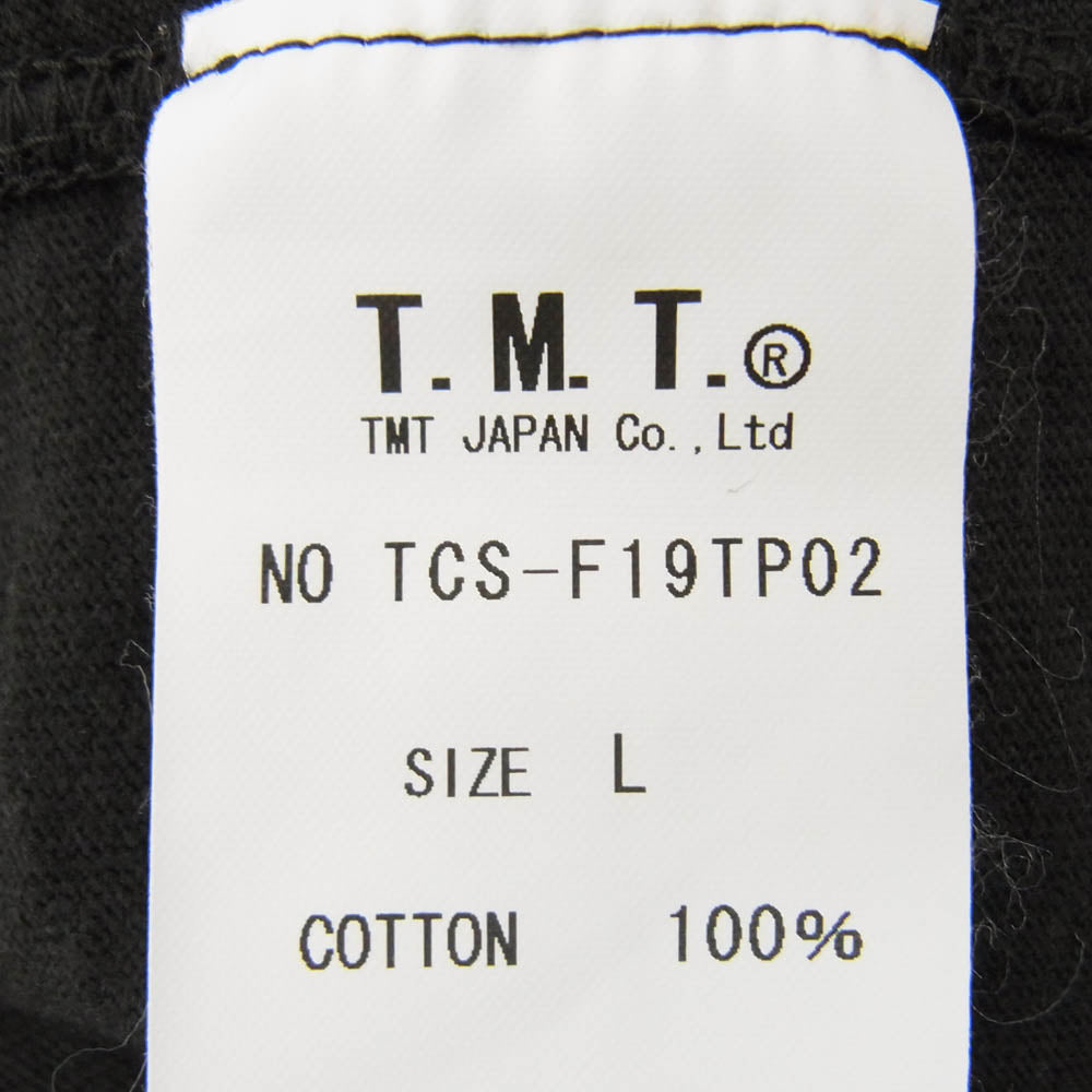 TMT ティーエムティー TCS-F19TP02 TEZUKA CHARACTERS 20周年記念 ブラック ジャック 半袖 Tシャツ ブラック系 L【中古】