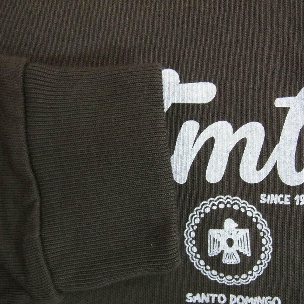 TMT ティーエムティー TCS-F22SP11 オーガニック コットン ヘビージャージー ロングスリーブ 長袖 カットソーＴシャツ ブラック系 L【中古】