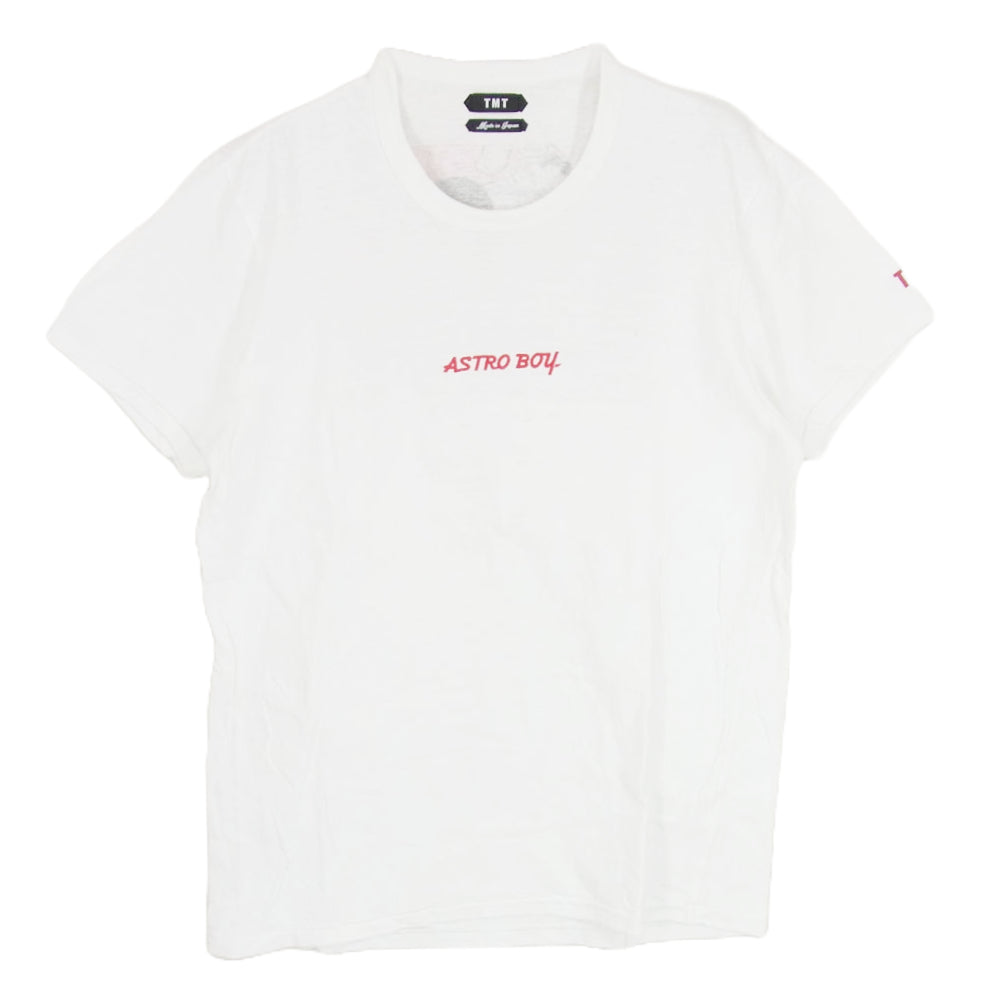 TMT ティーエムティー TCS-F19TP01 手塚プロダクション TEZUKA CHARACTERS S/SL RAFI JERSEY ASTRO BOY 鉄腕アトム 半袖 カットソー Tシャツ ホワイト系 L【中古】