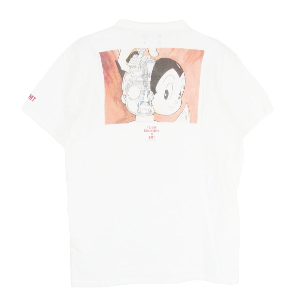 TMT ティーエムティー TCS-F19TP01 手塚プロダクション TEZUKA CHARACTERS S/SL RAFI JERSEY ASTRO BOY 鉄腕アトム 半袖 カットソー Tシャツ ホワイト系 L【中古】
