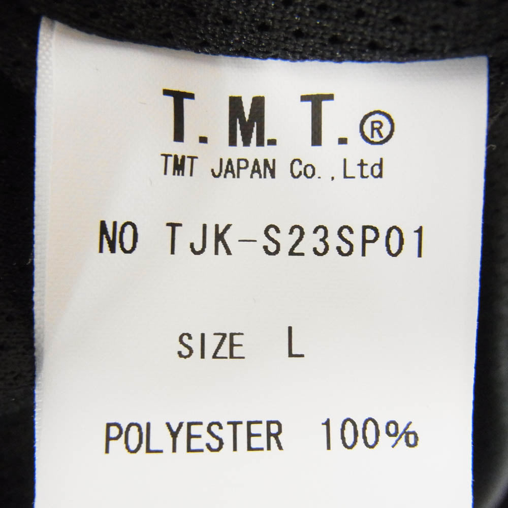 TMT ティーエムティー TJK-S23SP01 WATER PROOF JACKET ウォーター プルーフ ジャケット ブラック系 L【美品】【中古】