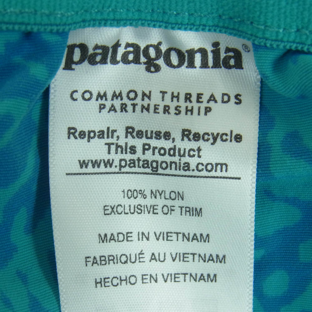 patagonia パタゴニア 57057 Baggies Shorts バギーズ ナイロン ショーツ ショート パンツ ライトブルー系 S【中古】