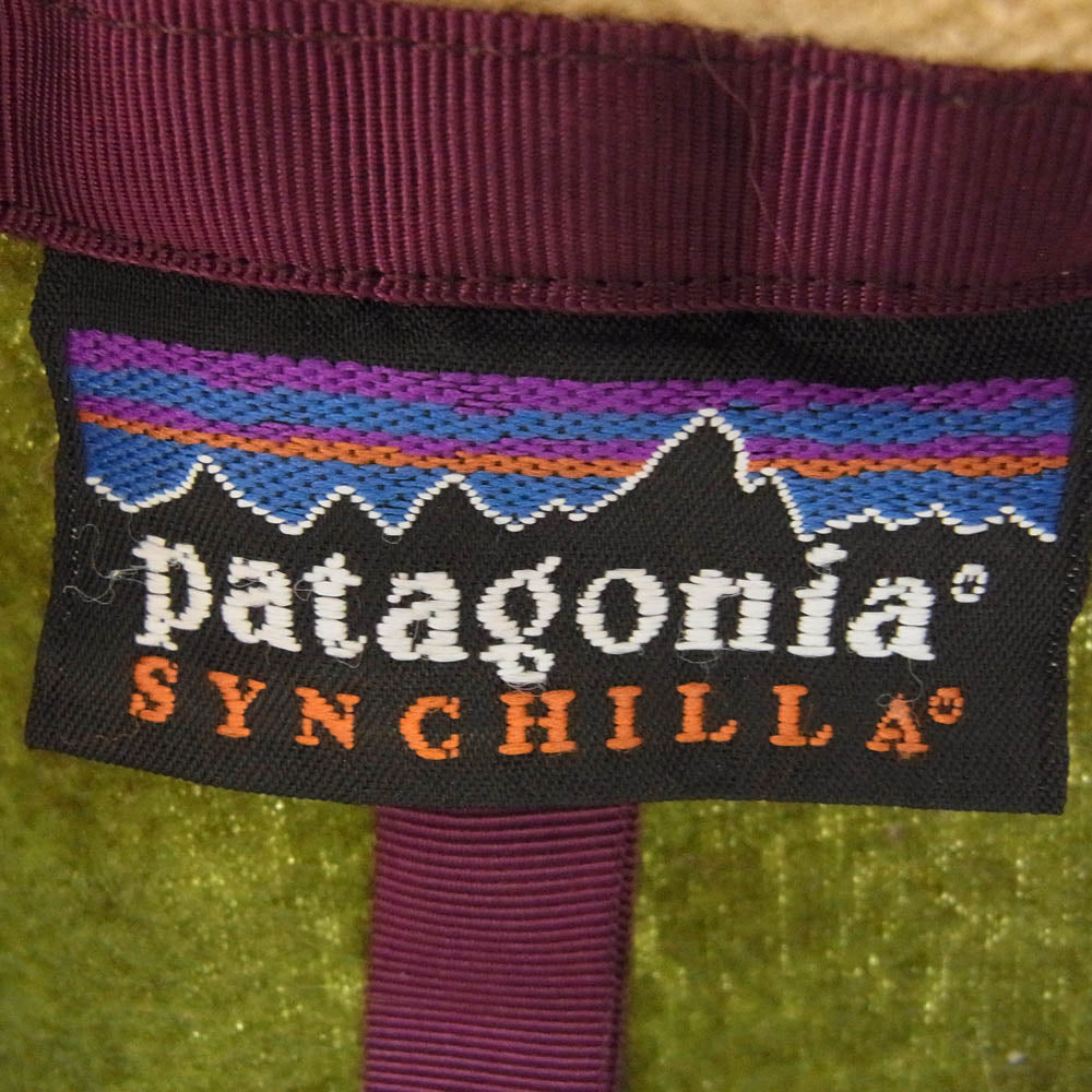 patagonia パタゴニア 25163 シンチラ フリース ベスト グリーン系 XS【中古】