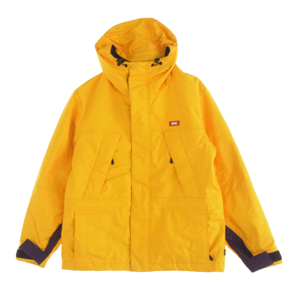 FTC エフティーシー FTC020AWJ01 WATERPROOF MOUNTAIN JACKET マウンテン ジャケット イエロー系 S【中古】