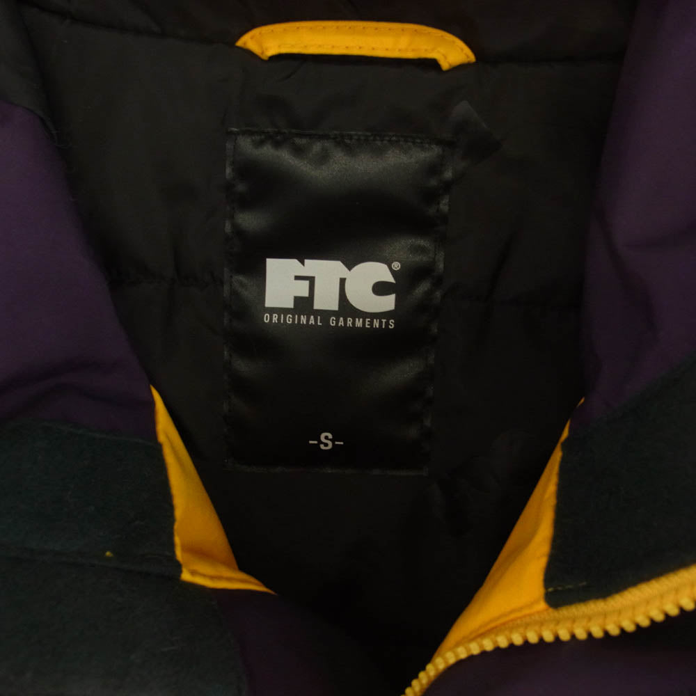 FTC エフティーシー FTC020AWJ01 WATERPROOF MOUNTAIN JACKET マウンテン ジャケット イエロー系 S【中古】