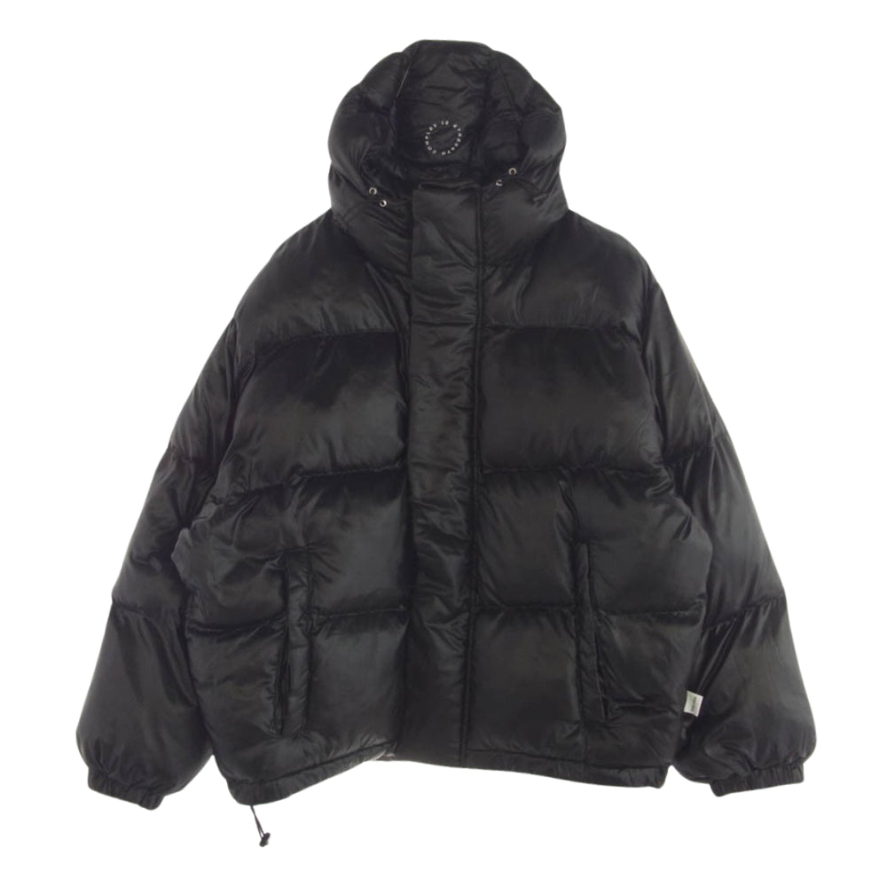 スチューデントアパシー SA1125 Food puffer jacket フード パフ ジャケット 中綿 ブラック系 M【中古】