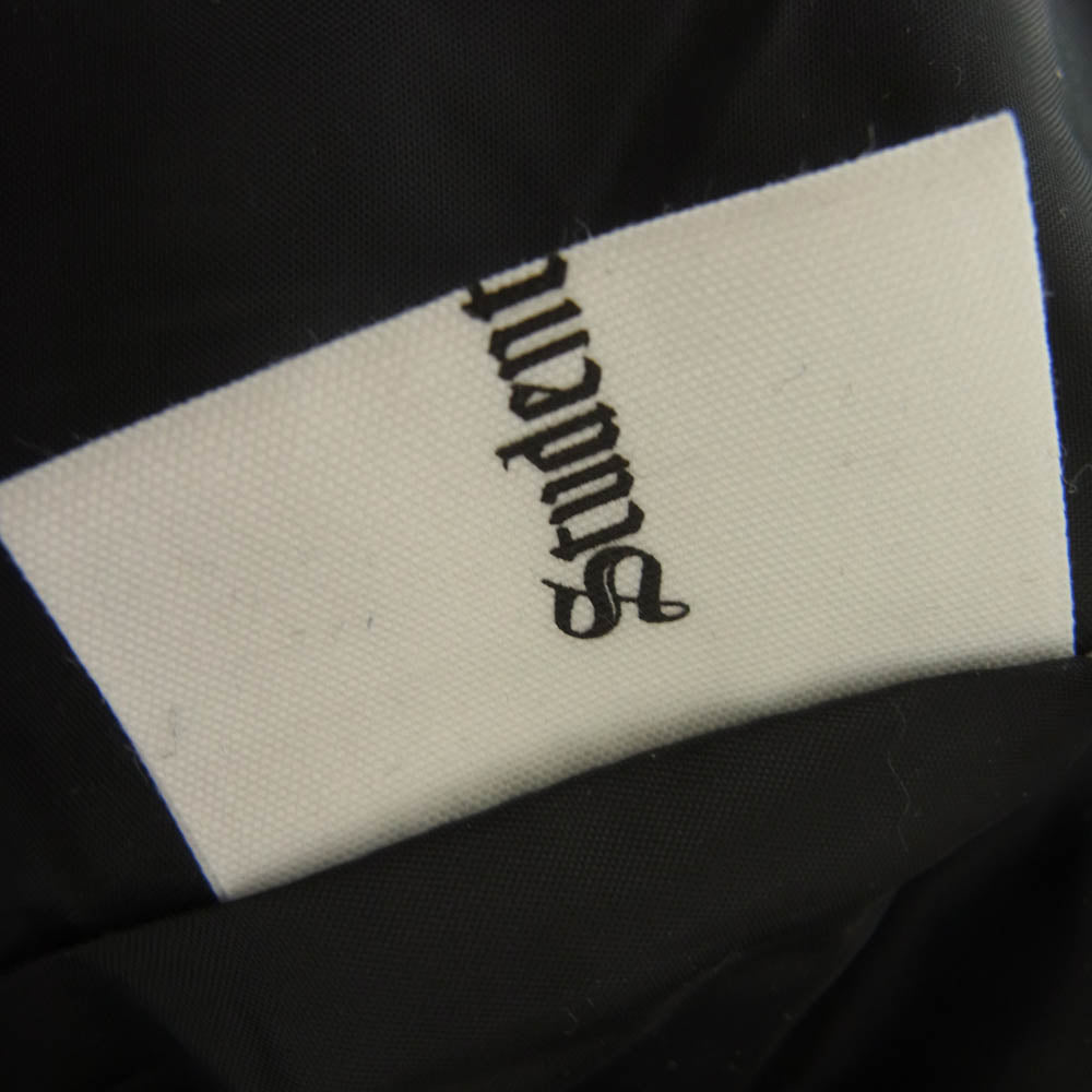スチューデントアパシー SA1125 Food puffer jacket フード パフ ジャケット 中綿 ブラック系 M【中古】