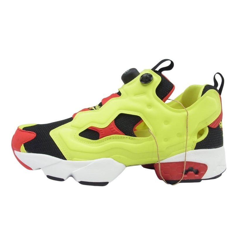 Reebok リーボック 100074910 INSTAPUMP FURY インスタポン ポンプフューリー スニーカー イエロー系 マルチカラー系 27.5cm【極上美品】【中古】