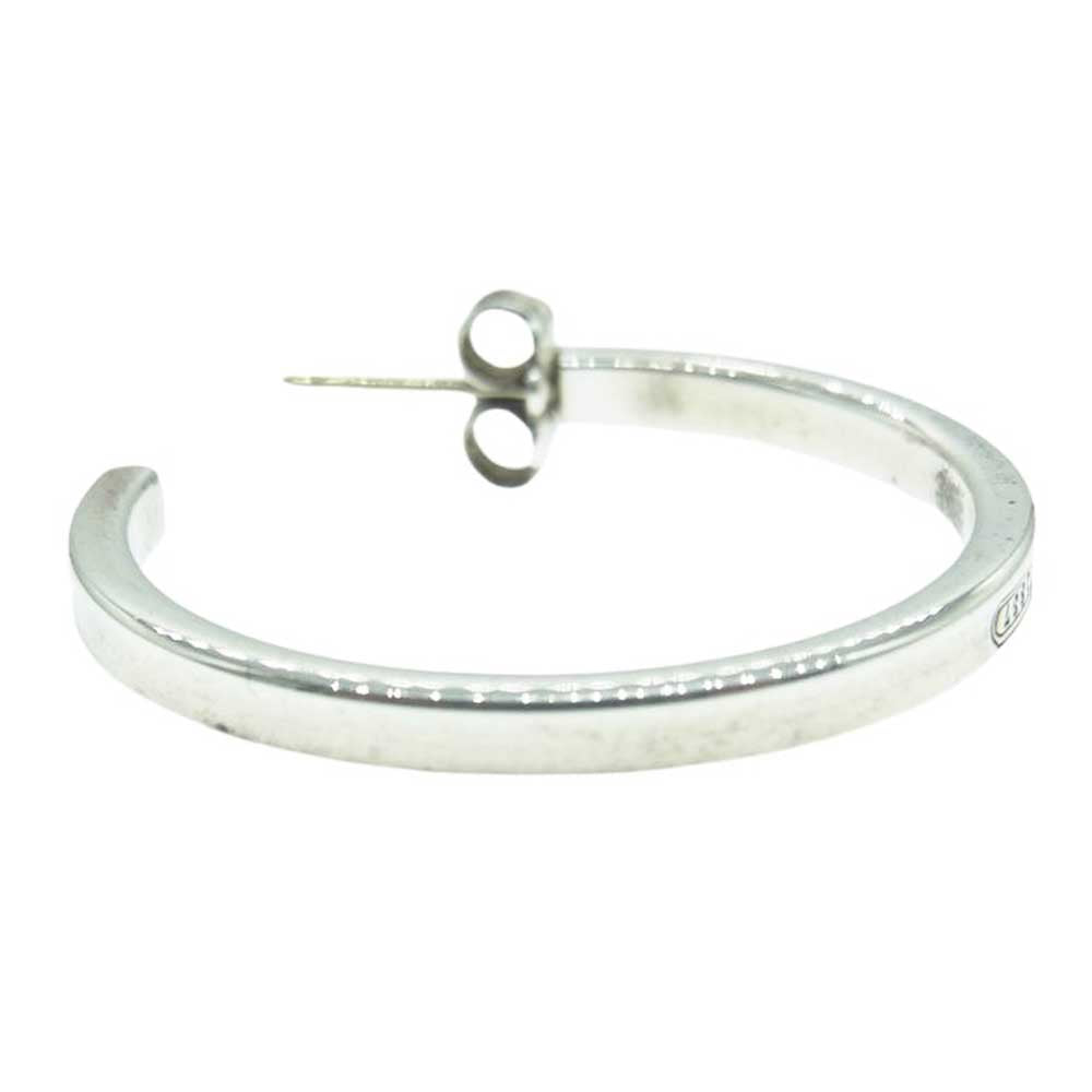 TIFFANY&Co. ティファニー 1837 ナローフープ ピアス AG925 片耳 シルバー系【中古】