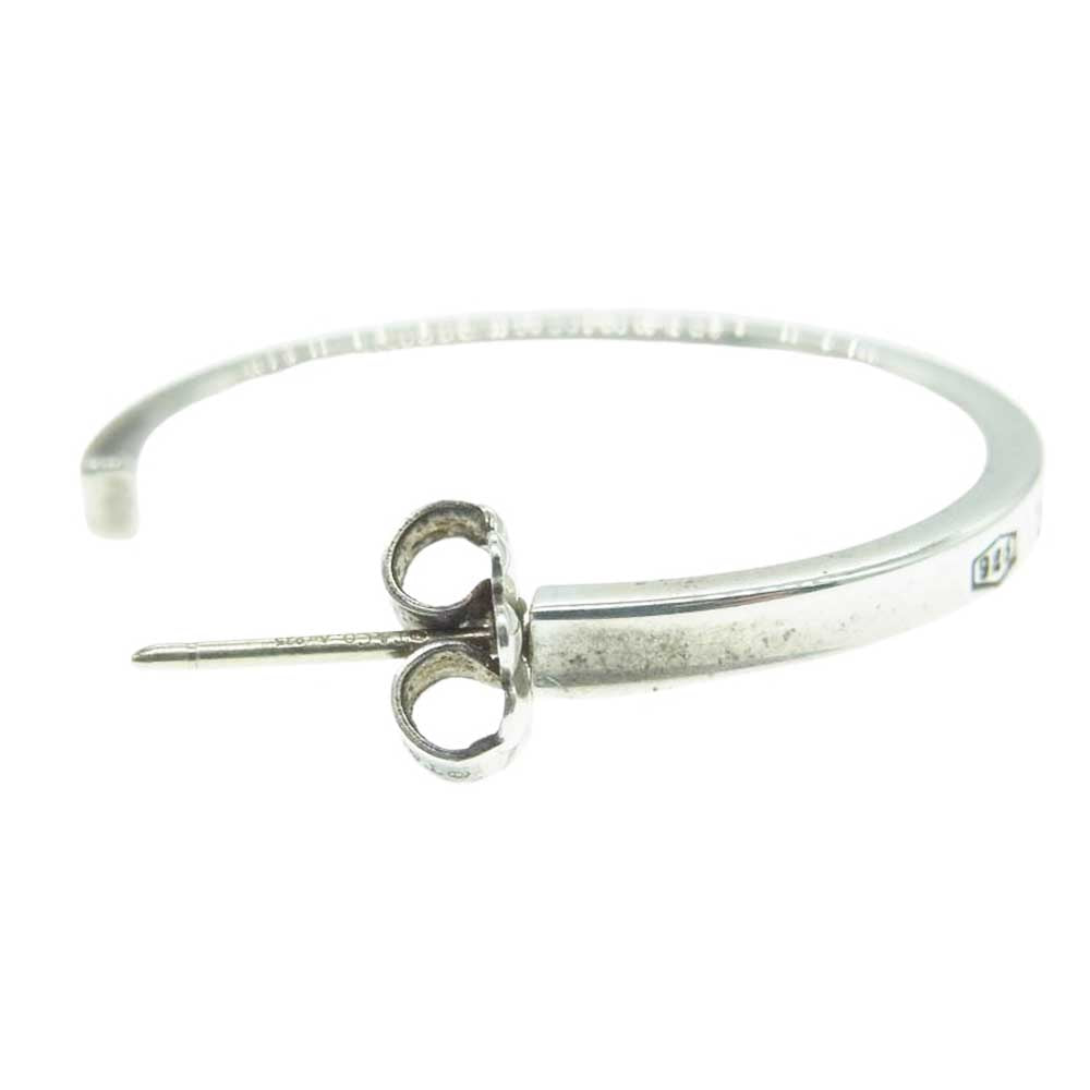TIFFANY&Co. ティファニー 1837 ナローフープ ピアス AG925 片耳 シルバー系【中古】