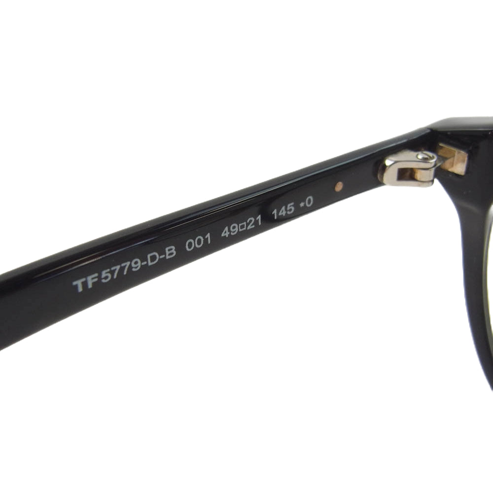 TOM FORD トムフォード TF5779-D-B ボストン型 眼鏡 眼鏡 アイウェア ブラック系 49□21 145【中古】