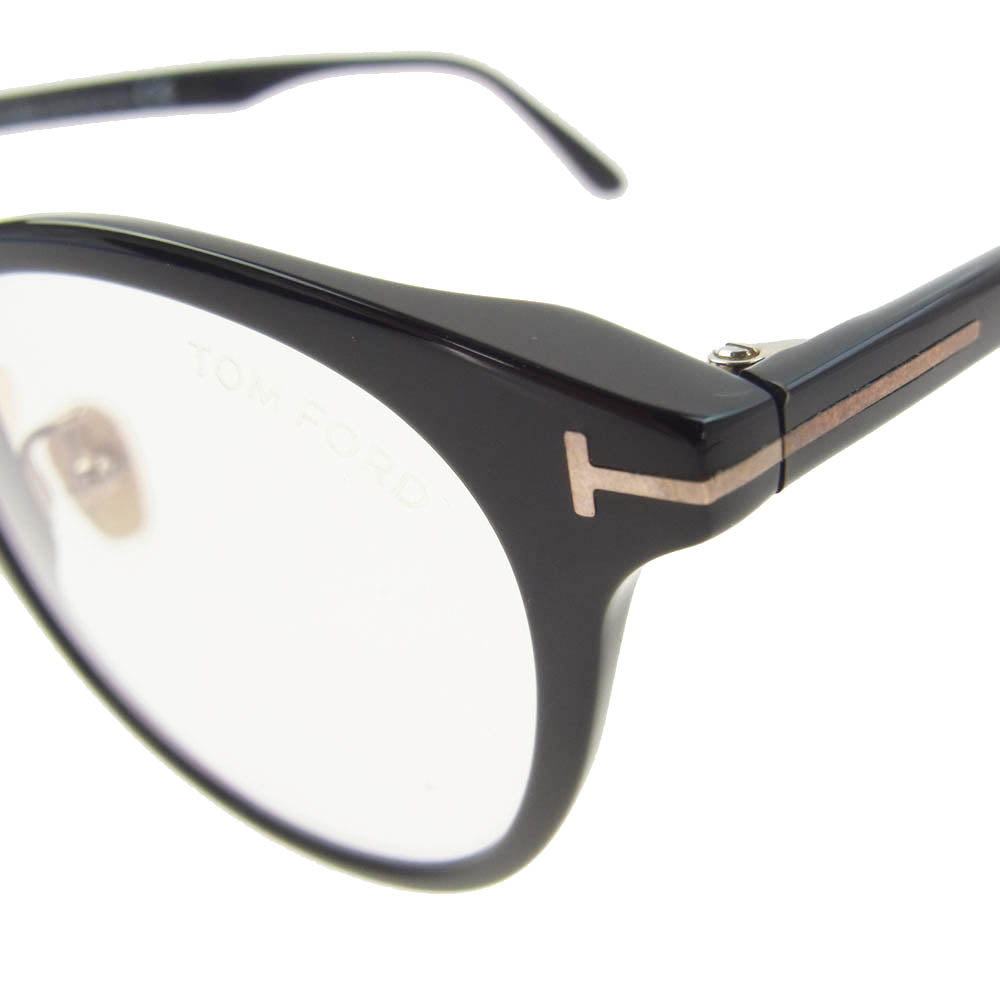 TOM FORD トムフォード TF5779-D-B ボストン型 眼鏡 眼鏡 アイウェア ブラック系 49□21 145【中古】