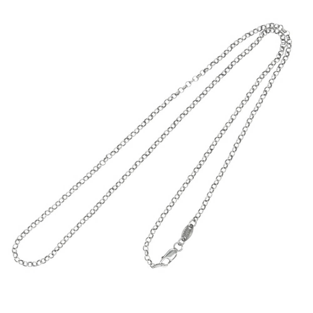 CHROME HEARTS クロムハーツ（原本無） NECKCHAIN R18 ロール チェーン 18インチ ネックレス【中古】