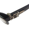 CHROME HEARTS クロムハーツ（原本無） KITSHICKER 2-A キットシッカー ダガーテンプル 度入り アイウェア メガネ 眼鏡 55□17-145【中古】