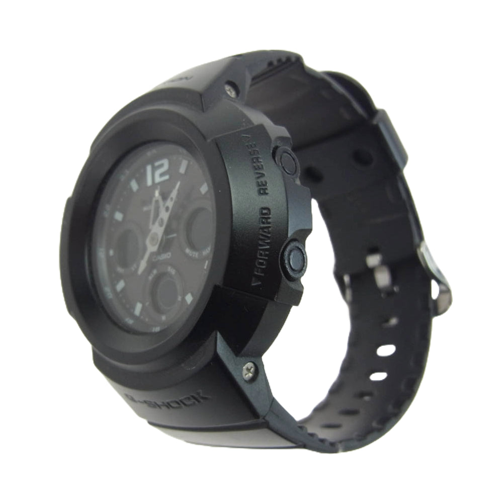 CASIO G-SHOCK カシオ ジーショック AWG-M510-1BJF アナログデジタルモデル ソーラー電波 腕時計 ブラック系【中古】
