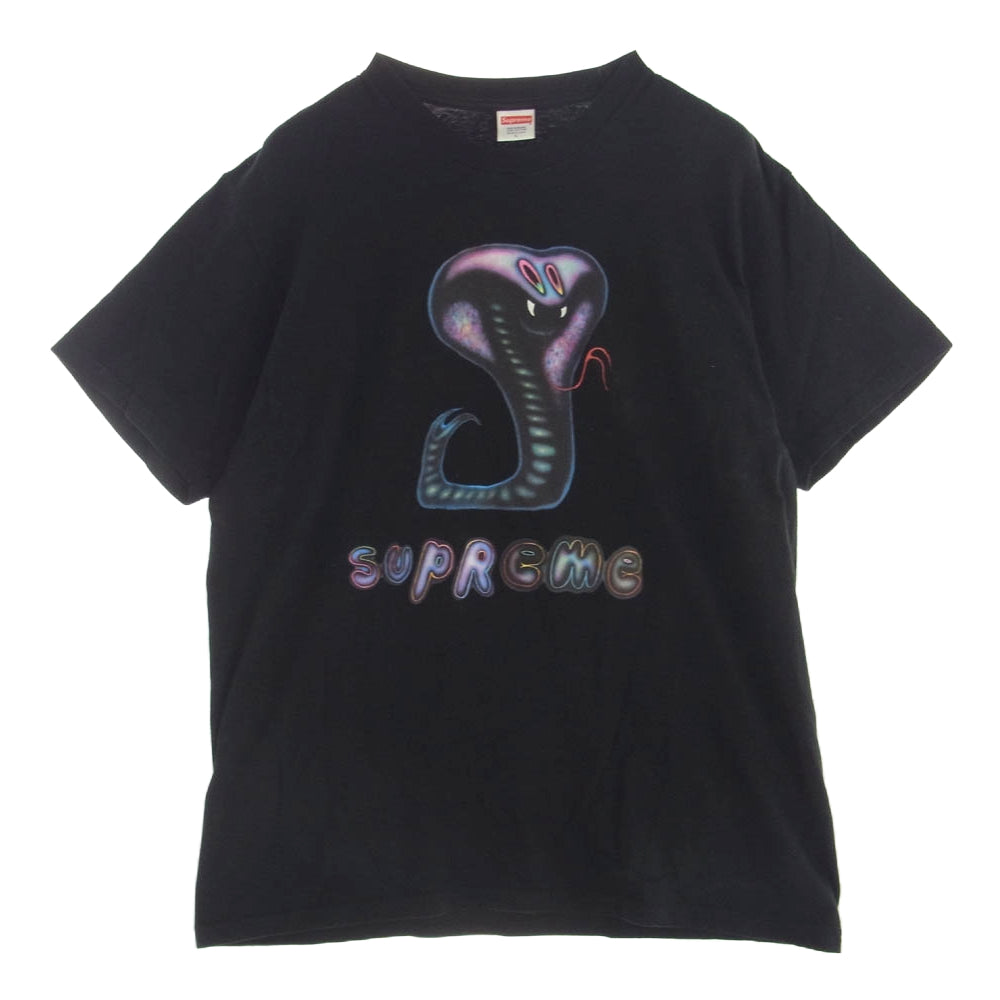 Supreme シュプリーム 21SS × Erik Foss Snake Tee スネーク Tシャツ ブラック系 L【中古】