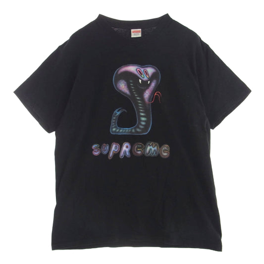 Supreme シュプリーム 21SS × Erik Foss Snake Tee スネーク Tシャツ ブラック系 L【中古】