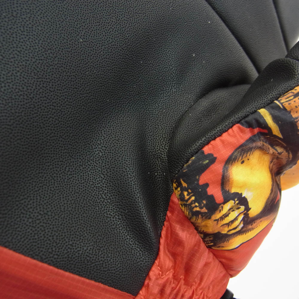 Supreme シュプリーム 23AW Featherweight Down Mittens Lion ミトン グローブ 手袋 レッド系 L【中古】