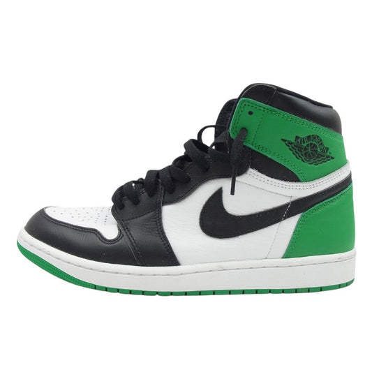 NIKE ナイキ DZ5485-031 Air Jordan 1 Retro High OG Celtics  エアジョーダン1 レトロ ハイ OG セルティックス スニーカー グリーン系 ホワイト系 27.5cm【中古】