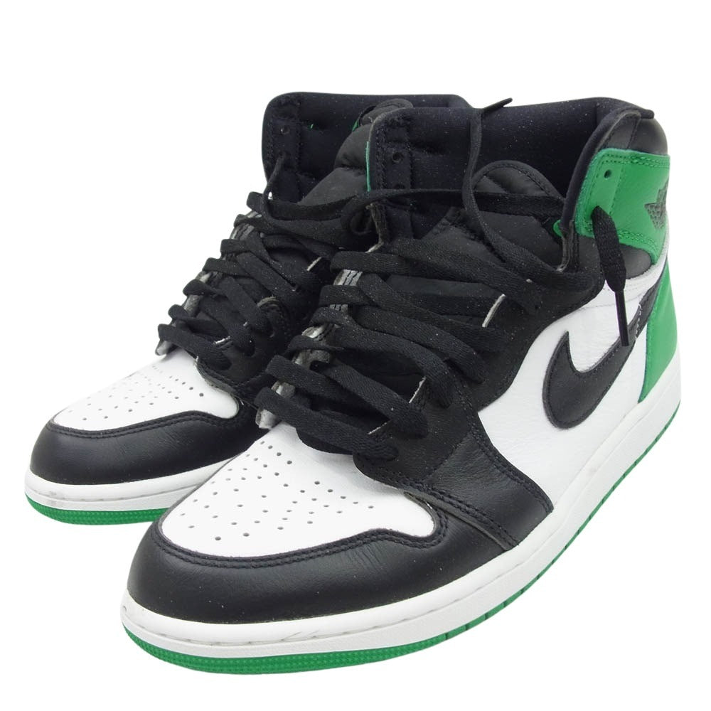 NIKE ナイキ DZ5485-031 Air Jordan 1 Retro High OG Celtics  エアジョーダン1 レトロ ハイ OG セルティックス スニーカー グリーン系 ホワイト系 27.5cm【中古】