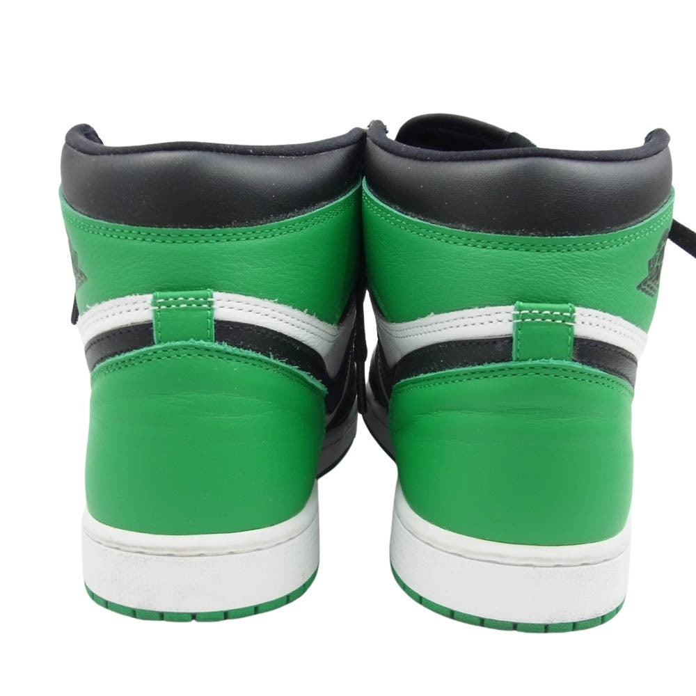 NIKE ナイキ DZ5485-031 Air Jordan 1 Retro High OG Celtics  エアジョーダン1 レトロ ハイ OG セルティックス スニーカー グリーン系 ホワイト系 27.5cm【中古】