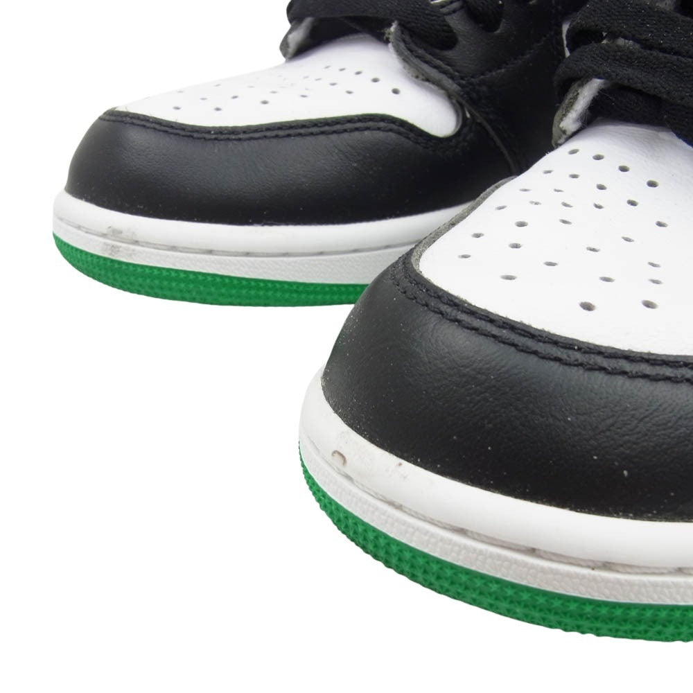 NIKE ナイキ DZ5485-031 Air Jordan 1 Retro High OG Celtics  エアジョーダン1 レトロ ハイ OG セルティックス スニーカー グリーン系 ホワイト系 27.5cm【中古】