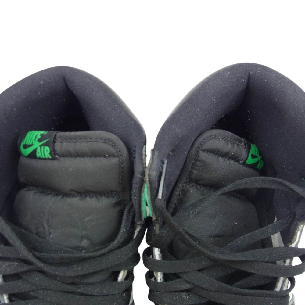 NIKE ナイキ DZ5485-031 Air Jordan 1 Retro High OG Celtics  エアジョーダン1 レトロ ハイ OG セルティックス スニーカー グリーン系 ホワイト系 27.5cm【中古】