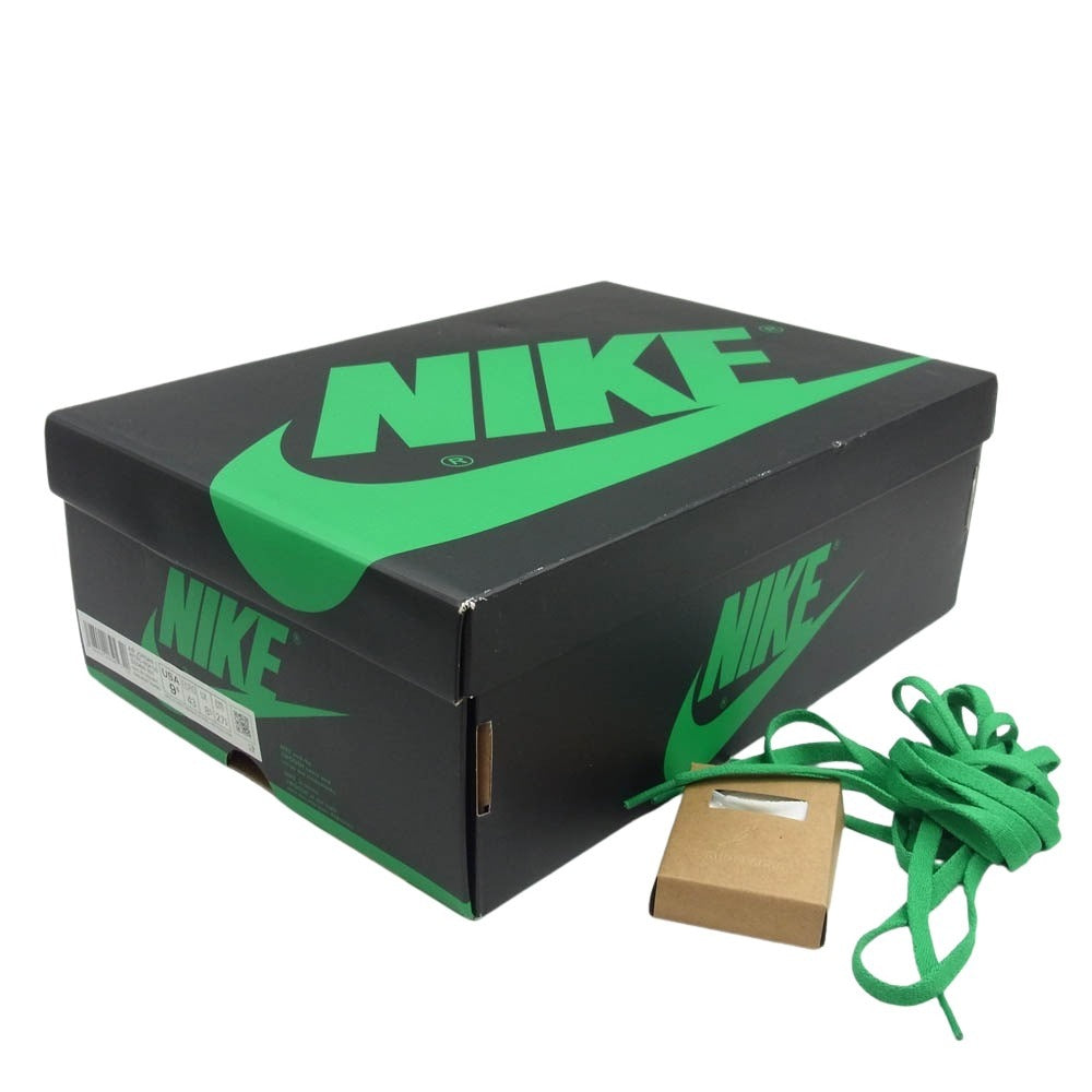 NIKE ナイキ DZ5485-031 Air Jordan 1 Retro High OG Celtics  エアジョーダン1 レトロ ハイ OG セルティックス スニーカー グリーン系 ホワイト系 27.5cm【中古】