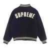 Supreme シュプリーム 20SS × New Era ニューエラ MLB Varsity Jacket バーシティ ジャケット スタジャン ブルゾン ネイビー系 M【中古】