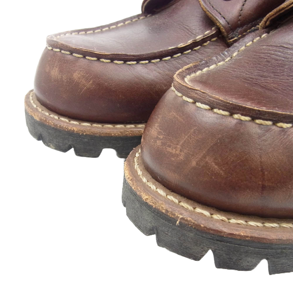 RED WING レッドウィング 8146 ROUGHNECK ラフネック BRIAR OIL SLICK ブライアー オイル スリック ビブラム ラグソール ブーツ ブラウン系 9.5【中古】