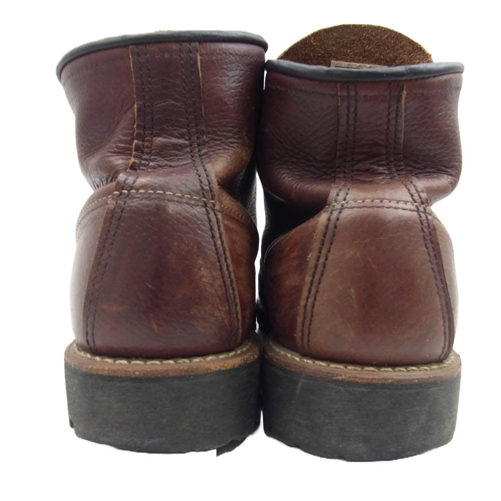 RED WING レッドウィング 8146 ROUGHNECK ラフネック BRIAR OIL SLICK ブライアー オイル スリック ビブラム ラグソール ブーツ ブラウン系 9.5【中古】