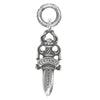 CHROME HEARTS クロムハーツ（原本無） #5DAGGER オールド #5ダガーチャーム ペンダントトップ シルバー系【中古】