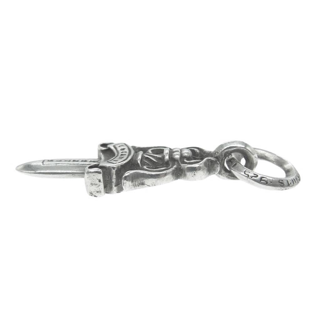 CHROME HEARTS クロムハーツ（原本無） #5DAGGER オールド #5ダガーチャーム ペンダントトップ シルバー系【中古】