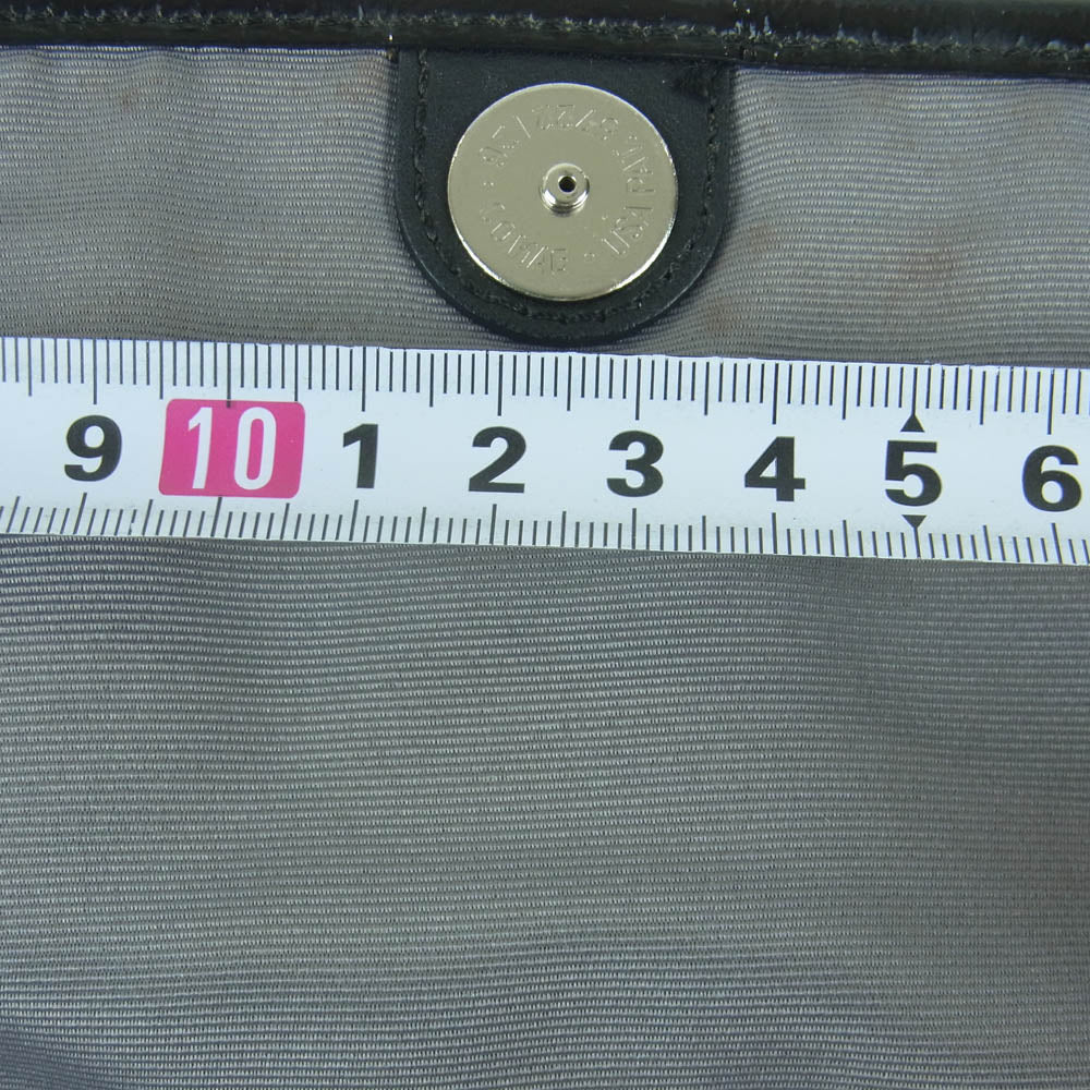 COACH コーチ F13738 シグネチャーロゴ ハンド ショルダー バッグ ブラック系【中古】