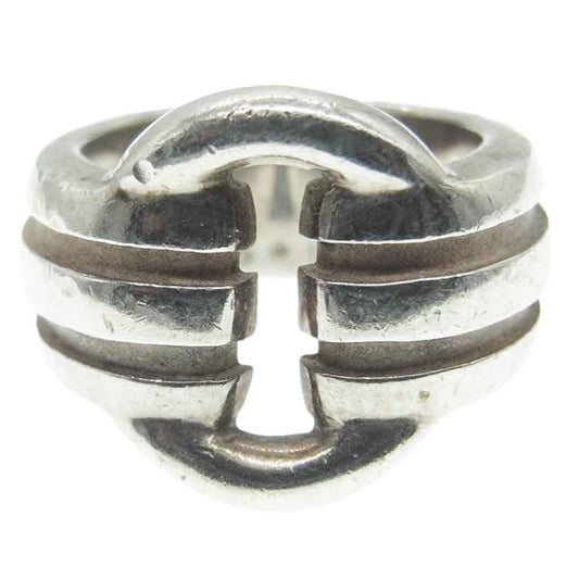 TIFFANY&Co. ティファニー シグネット リング ダブルライン シルバー925 シルバー系【中古】