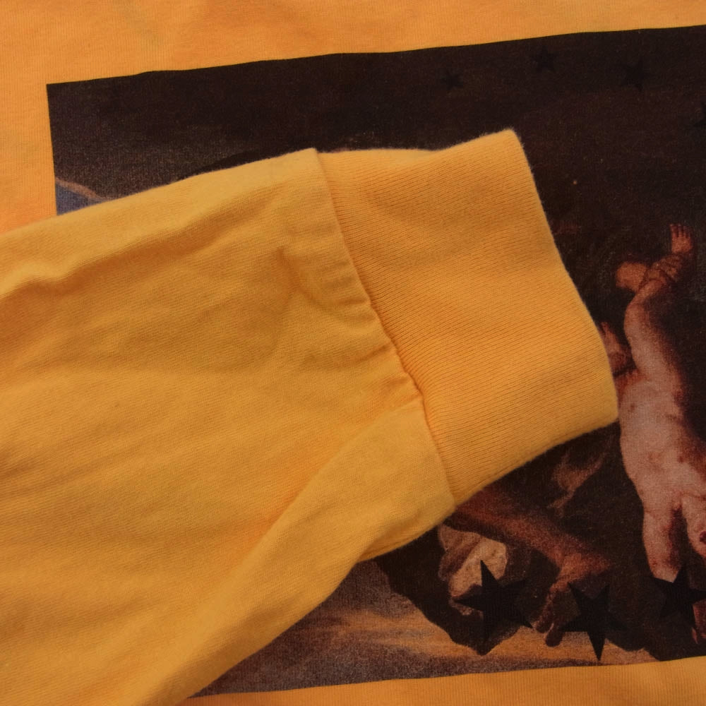 マジックスティック 21SS Chronus L/S T-Shirts グラフィック プリント ロンT 長袖 Tシャツ オレンジ XL オレンジ系 XL【中古】