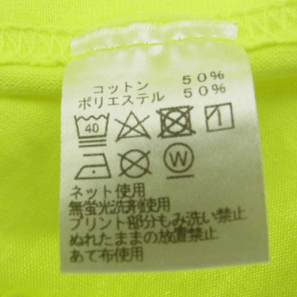 SAPEUR サプール 袖 ロゴ 長袖 Tシャツ イエロー L イエロー系 L【中古】