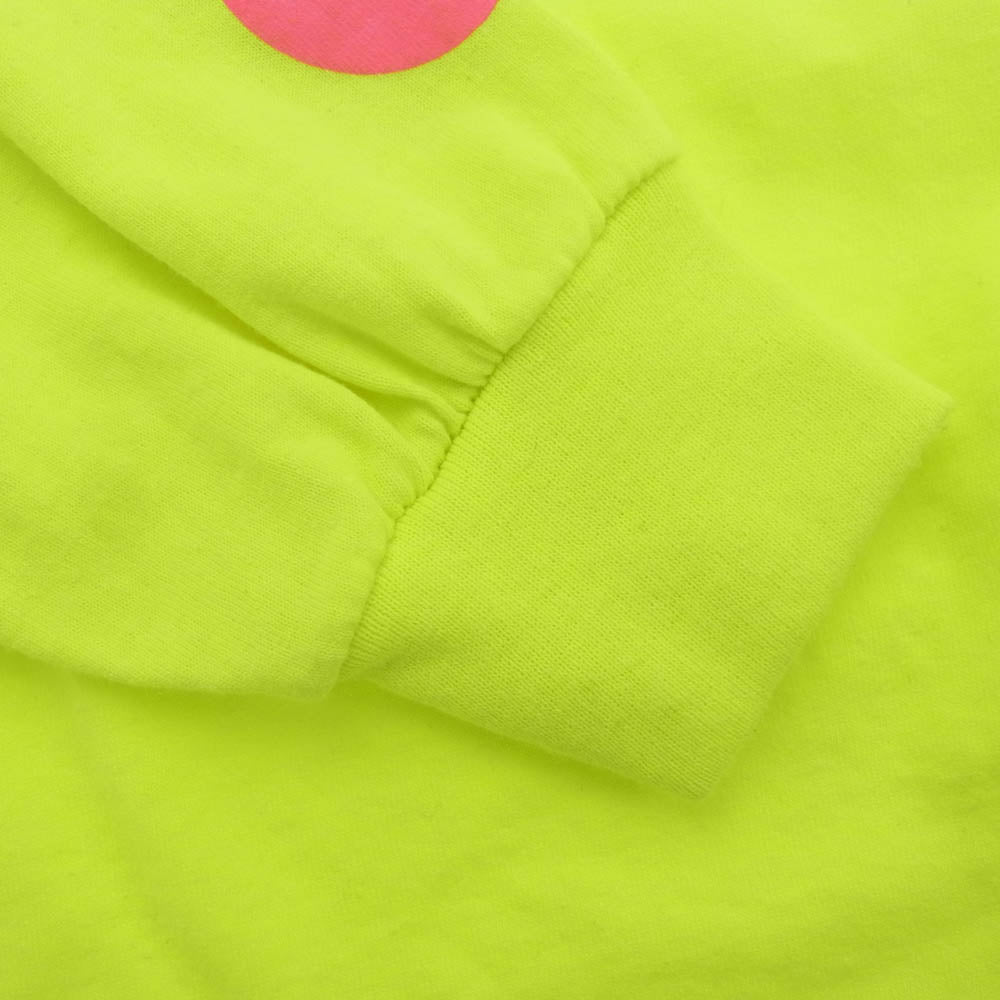 SAPEUR サプール 袖 ロゴ 長袖 Tシャツ イエロー L イエロー系 L【中古】