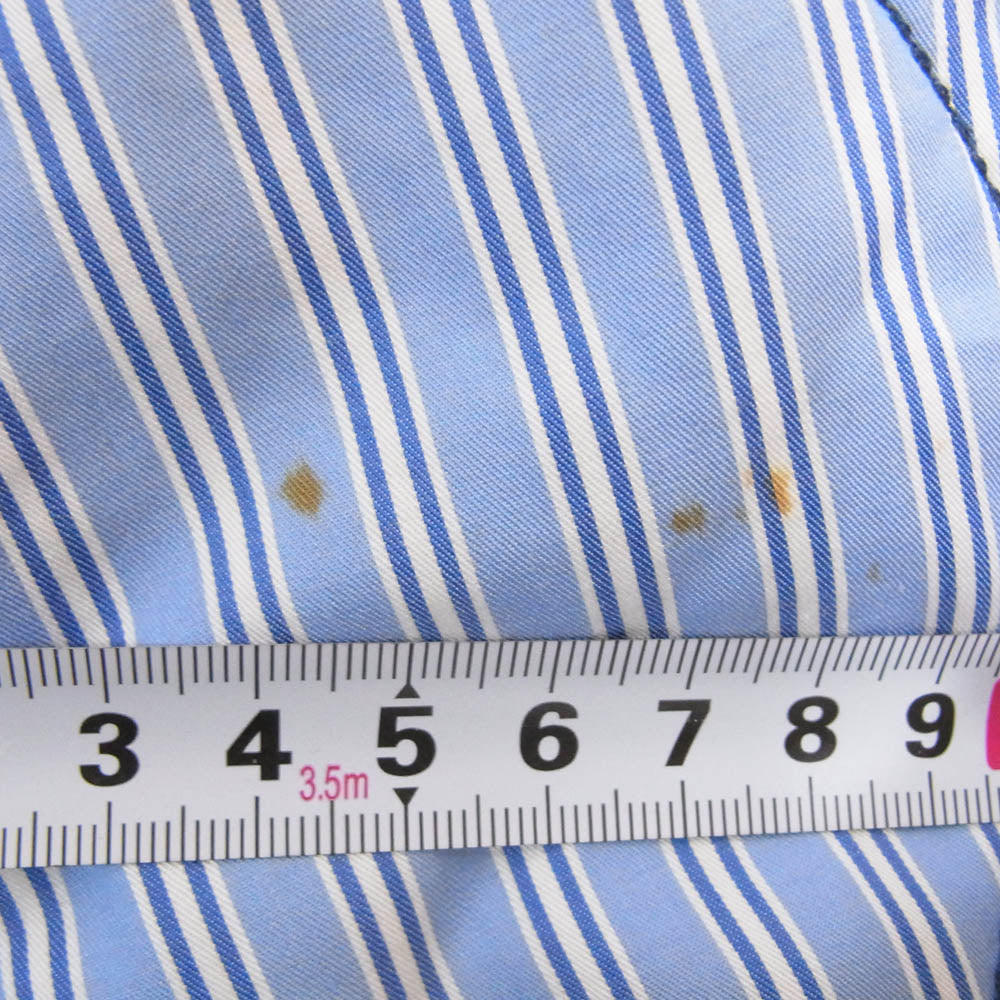 ワナ SHERLOCK QUILTING SHIRTS K.R.S. キルティング 長袖 シャツ ブルー系 M【中古】