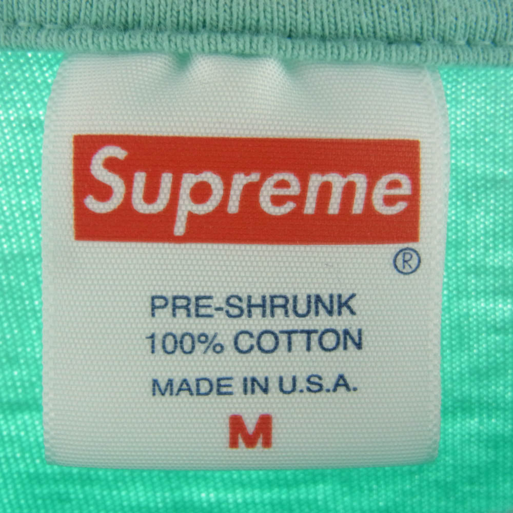 Supreme シュプリーム 22SS Person Tee パーソン 半袖 Tシャツ 水色 M M【中古】