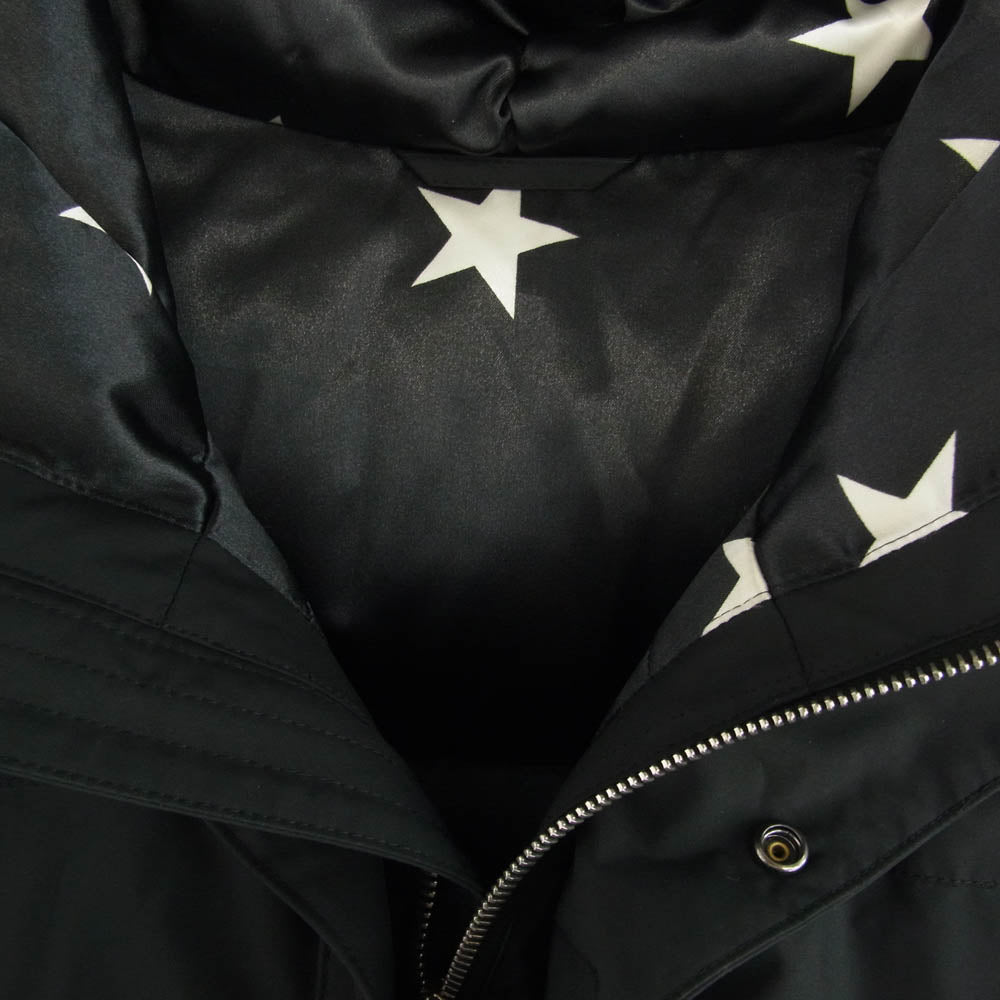 SOPHNET. ソフネット 16AW SOPH-167023 MOUNTAIN DOWN PARKA マウンテン ダウン ジャケット 星柄 裏地 ブラック系 M【中古】