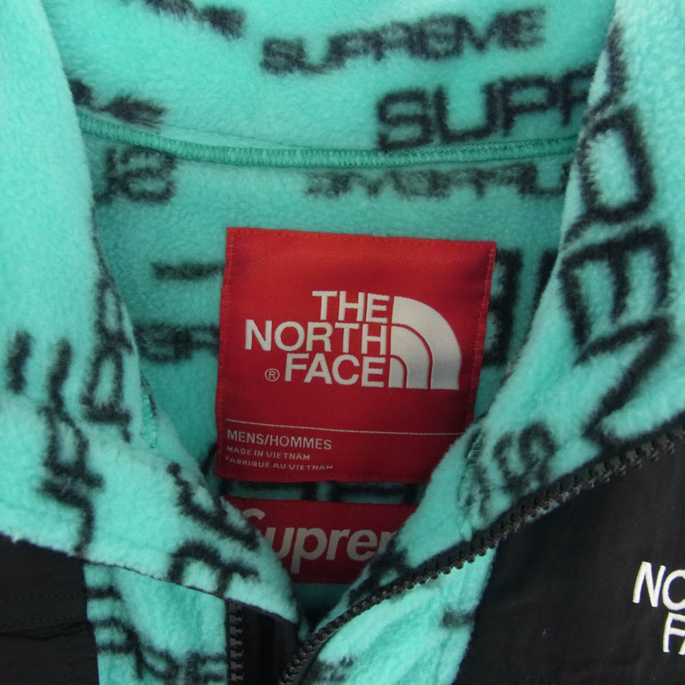 Supreme シュプリーム NA52101I THE NORTH FACE ノースフェイス Steep Tech Fleece Jacket スティープ テックフリース ジャケット ブルー Mサイズ ブルー系 M【中古】