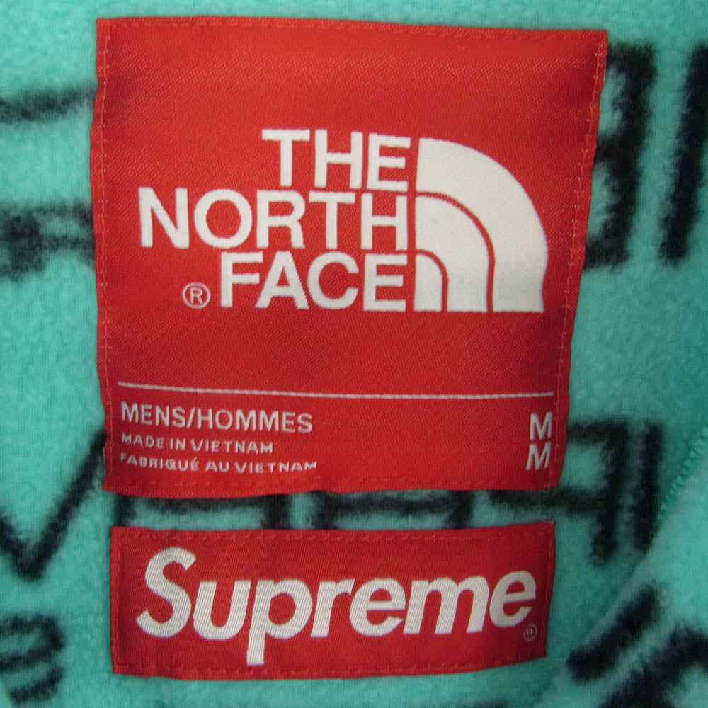 Supreme シュプリーム NA52101I THE NORTH FACE ノースフェイス Steep Tech Fleece Jacket スティープ テックフリース ジャケット ブルー Mサイズ ブルー系 M【中古】