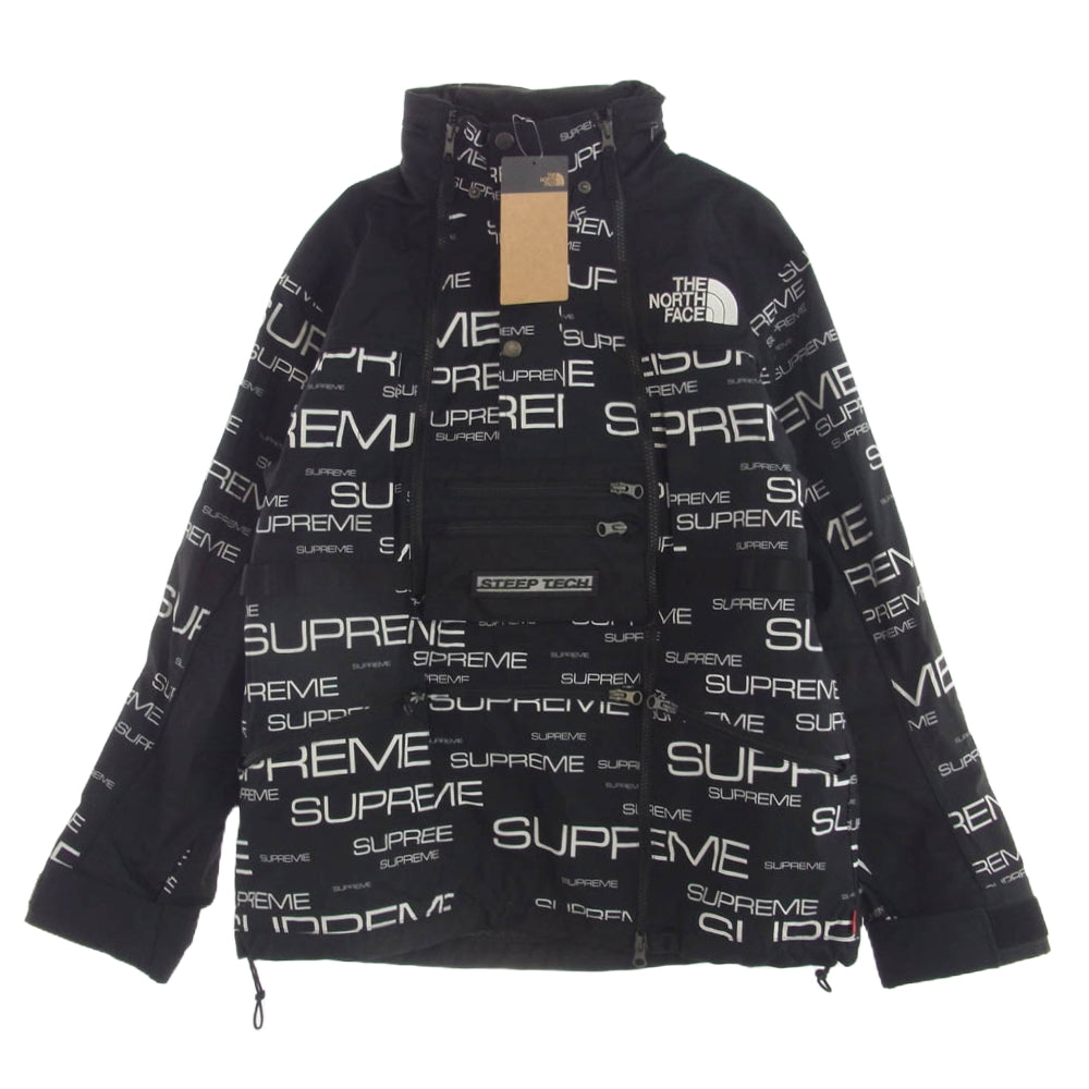 Supreme シュプリーム 21AW NP52102I THE NORTHFACE ノースフェイス STEEP TECH APOGEE ステープ テック ジャケット ブラック M ブラック系 M【中古】