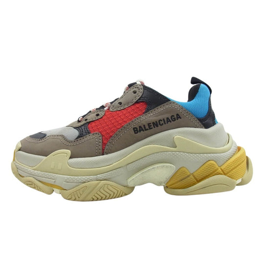 BALENCIAGA バレンシアガ 554105 TRIPLE S トリプルエス マルチカラー スニーカー マルチカラー系 34(22.5cm)【極上美品】【中古】