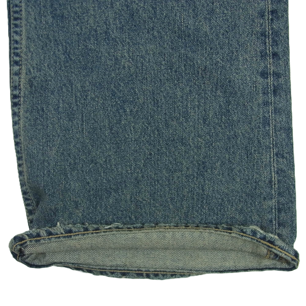 ダイリク 24SS 24SS D-14 MY HERO Flare Denim Pants ウォッシュ加工 ダメージ加工 マイヒーロー フレア デニム パンツ インディゴブルー系 27【新古品】【未使用】【中古】