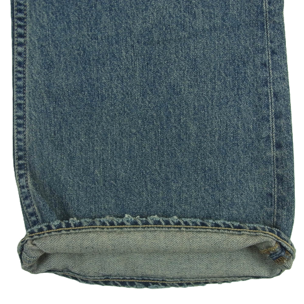 ダイリク 24SS 24SS D-14 MY HERO Flare Denim Pants ウォッシュ加工 ダメージ加工 マイヒーロー フレア デニム パンツ インディゴブルー系 29【新古品】【未使用】【中古】