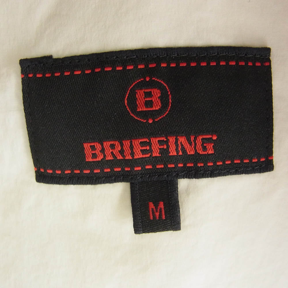 BRIEFING ブリーフィング BRG243M74 HYBRID DOWN VEST ハイブリッド ダウン ベスト ホワイト系 M【極上美品】【中古】