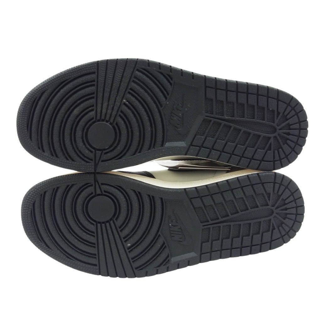 NIKE AIR JORDAN ナイキ ジョーダン 555088-105 Air Jordan 1 High OG AJ1 Sail Dark Mocha Black エアジョーダン ハイ セイル ダークモカ ブラック スニーカー ホワイト系 ブラウン系 27cm【中古】